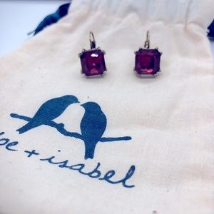 Chloe + Isabel Plum Drop Earrings
